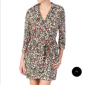 Betsey Johnson Girly Camo Leopard Print Ro…